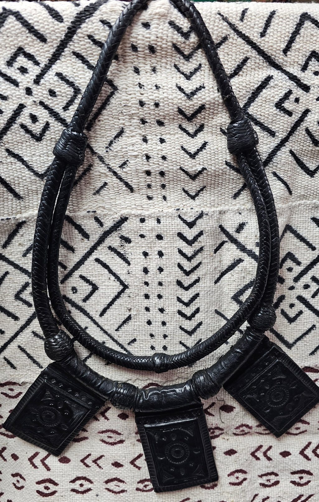 Leather Mali Necklace